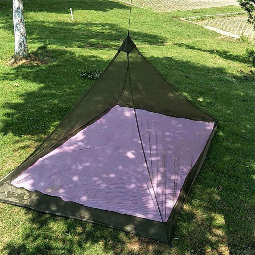 Cheap Goat Tents Triangle Mosquito Net Portable Camping Picnic Triangle Tent Anti Insect Travel Tent Outdoor Supplies Tents 